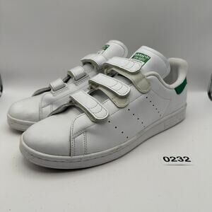 ADIDAS Stan Smith CF Men's 10 White/Green S75187